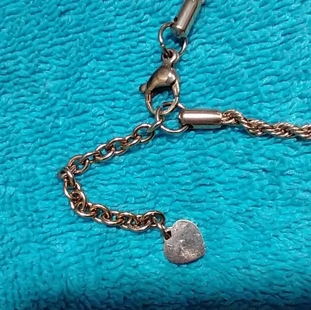 Goldtone Inspirational Chain Bar Bracelet Always Believe In Yourself Vintage